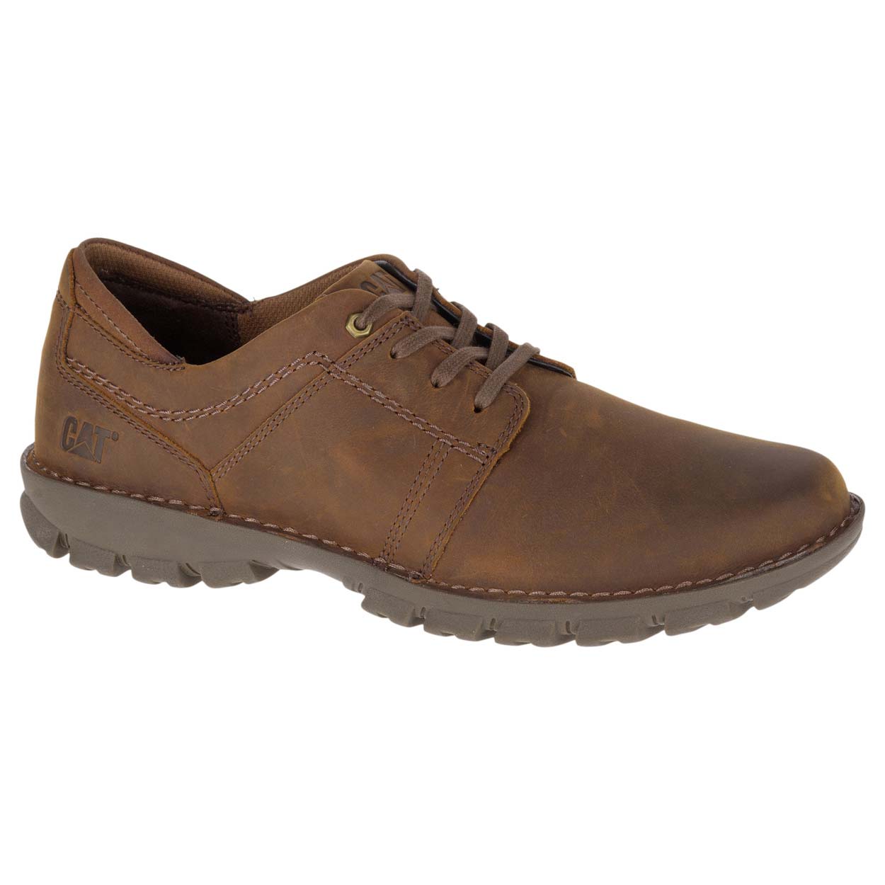 Caterpillar Caden - Mens Lace Up Shoes - Chocolate Brown - NZ (063XGLOKY)